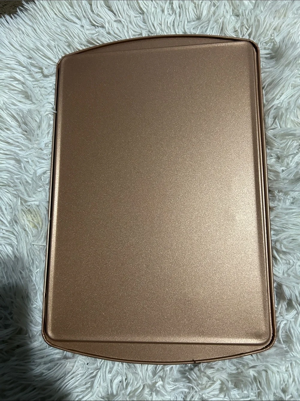 Gibson Copper-Colored Nonstick Cookie Pan